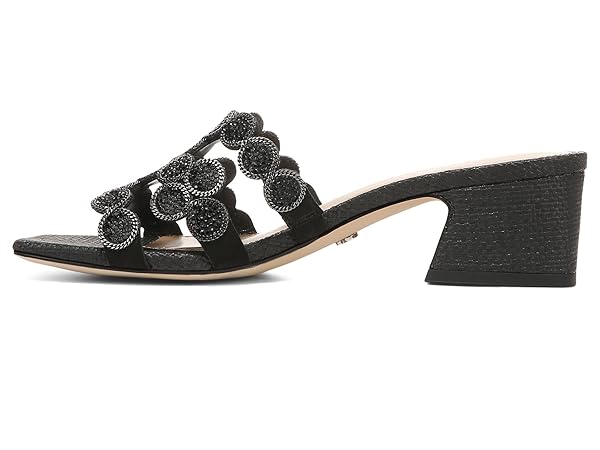 SAM EDELMAN WINTER SANDAL BLACK 6.5 MEDIUM