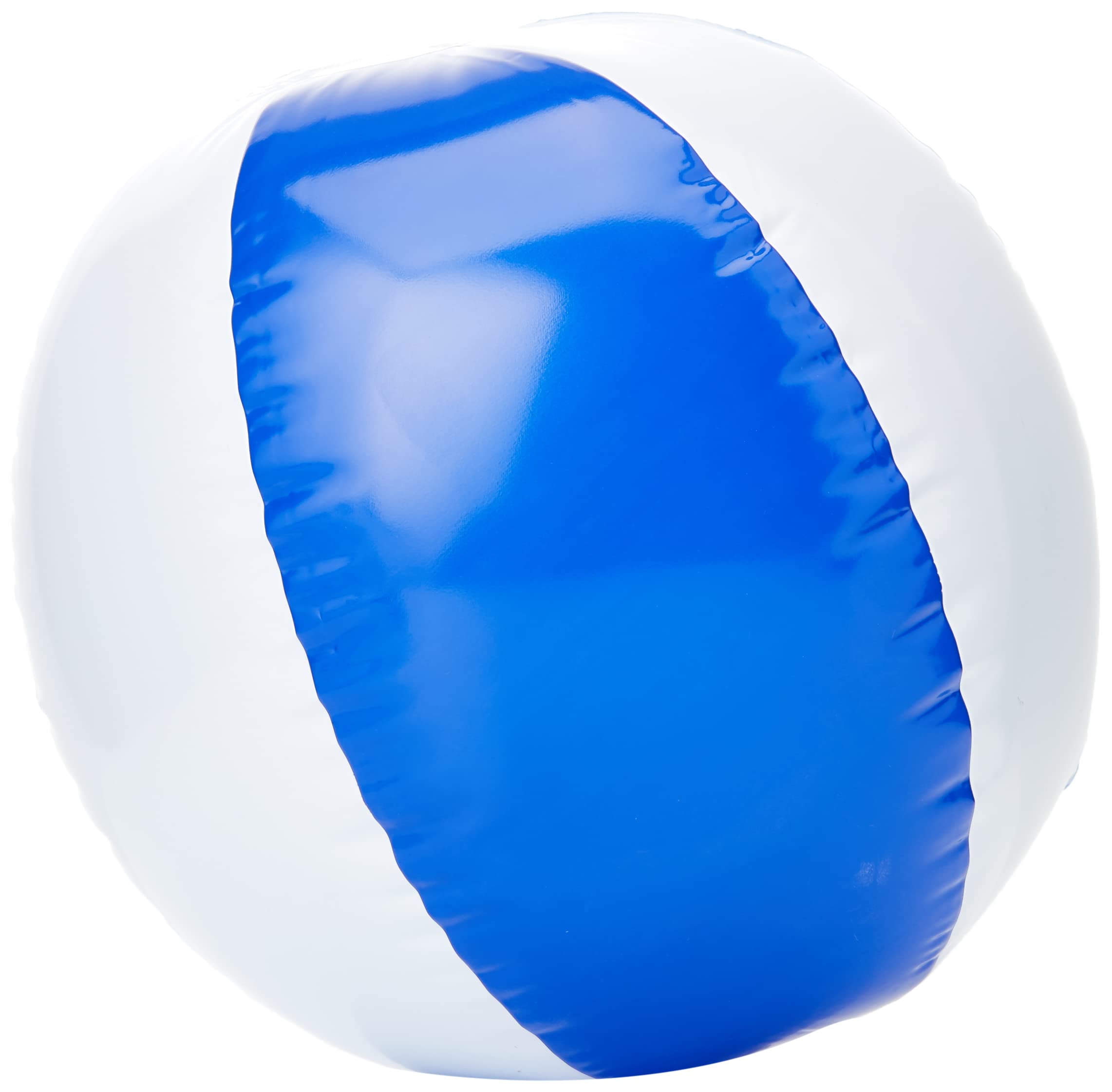 eBuyGB Pack of 12 Inflatable Colour Ball - Beach Pool Game, Blue, 22 cm/9" — image 1