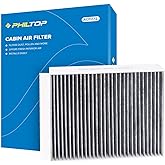PHILTOP CF11719 HEPA Cabin Air Filter for Benz | for GLC300, C300, GLE350, E300, ML350, GLS450, E400, E450, E350, GL450, C43 AMG, GLE400, GLS550, GLC350e, CLS450