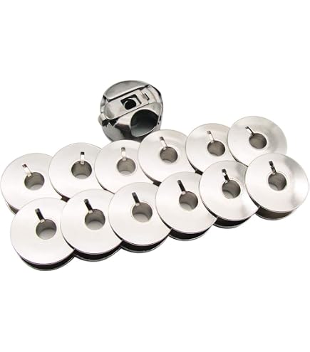 Boîte à Canette Et Bobines (12 Pièces) - Compatible Singer 206, 206K, 206W, 306W - Pièce De Rechange