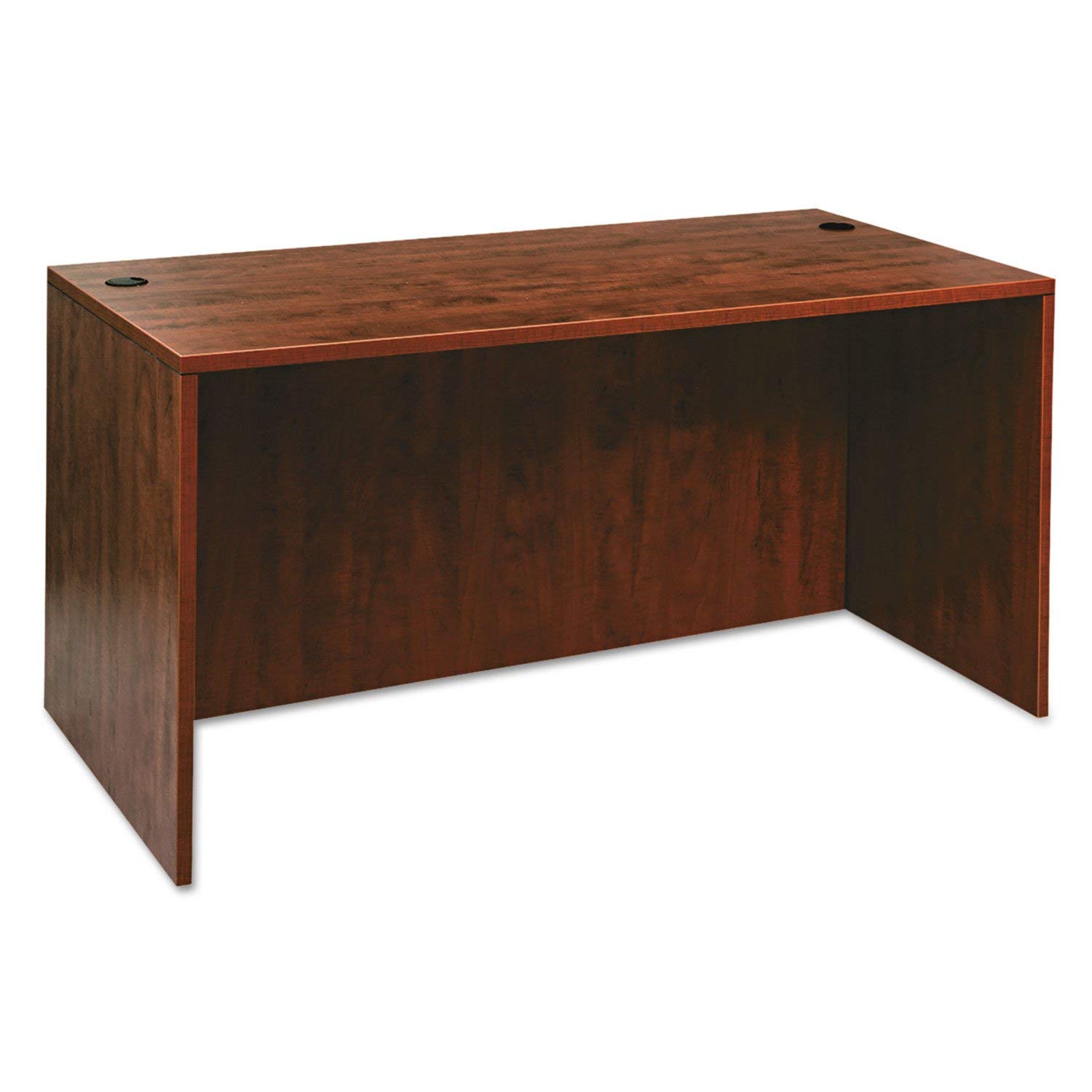 Alera, VA21-6030MC, Valencia Series Straight Desk Shell, 59.13w x 29.5d x 29.63h, Medium Cherry
