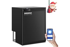 BODEGA BODEGACOOLER 12 Volt Refrigerator, RV Refrigerator APP Control, 65L(2.3cu.ft.) RV Fridge Freezer, Car Refrigerator with Lock, (4℉-46℉) Travel Compressor Cooler 12/24V DC for Truck, RV, Camping