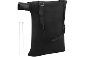 MWEDP 5140125-95 Leaf Blower Vacuum Vac Shoulder Bag Compatible with Black & Decker BV2900 BV3100 Blower, Replaces 5140117-99 Leaf Bag