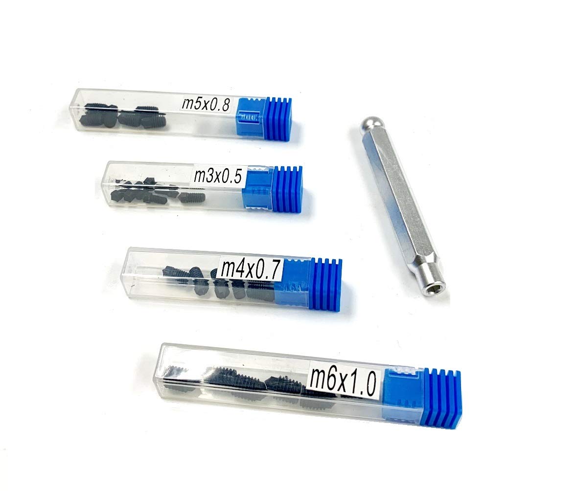 HHIP 3601-0517 28 Piece M3 x .5, M4 x .7, M5 x .8, M6 x 1 Transfer Screw Set