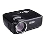 Projector, Hausbell Mini Portable Video LED Projector 1080P for Home Cinema Theater/Game/TV Show(Black)