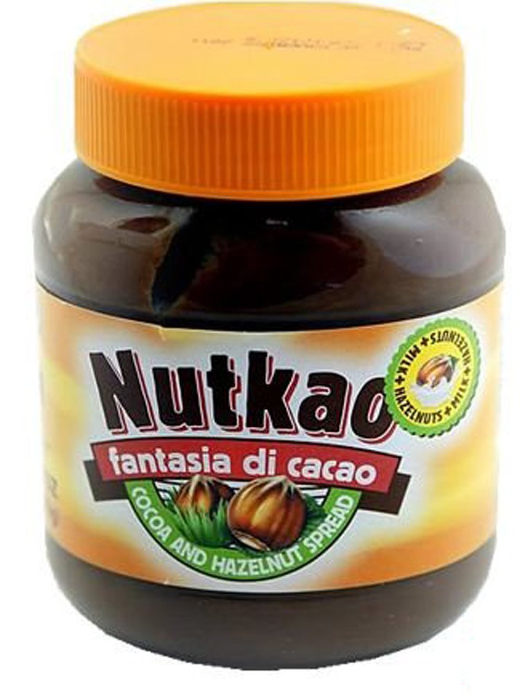 NUTKAO Chocolate Hazelnut Spread Product of Italy 13 Oz