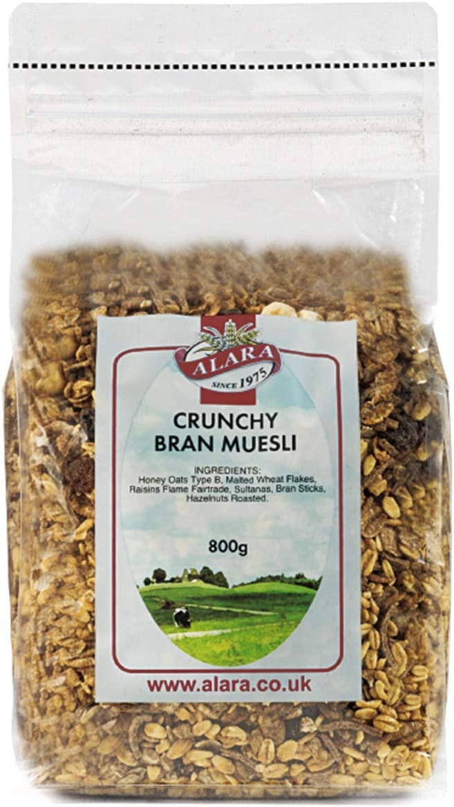 アララ クランチ ブラン ミューズリー 800g 甘味料不使用商品画像