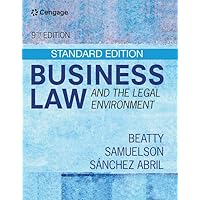 The Legal Environment of Business (MindTap Course List