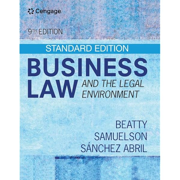 The Legal Environment of Business 第14版 The Legal Environment of Business (MindTap Course List