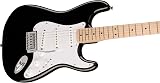 Fender Squier Sonic Stratocaster Electric Guitar Maple Fingerboard White view 3