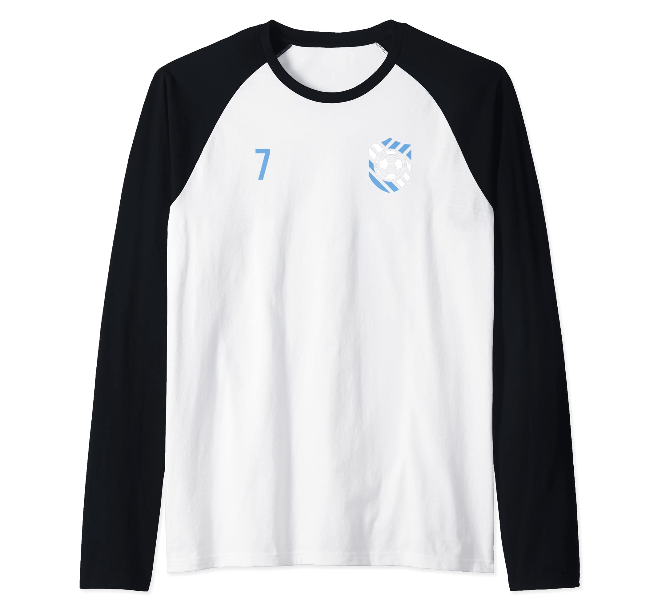 Flag Argentina Raglan Baseball Tee