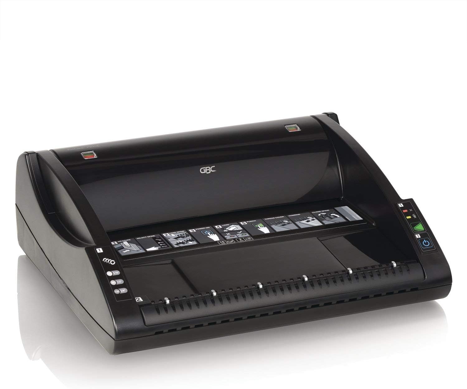 GBC Binding Machine, Electric, Binds 110 Sheets, Punches 15 Sheets, ProClick P210E (7708180AF) : Office Products