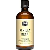P&amp;J Trading Fragrance | Vanilla Bean Oil 100ml - Candle Scents for Candle Making, Freshie Scent, Soap Making Supplies, Diffuser Oil Scents