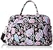 Vera Bradley Women's Cotton Weekender Travel Bag, Alpine Floral, One Size