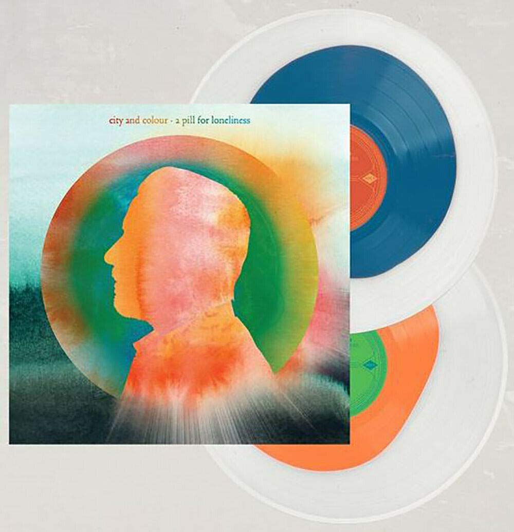A Pill For Loneliness - Exclusive Limited Edition Tangerine In Clear & Blue In Clear Colored 2x Vinyl LP #/500