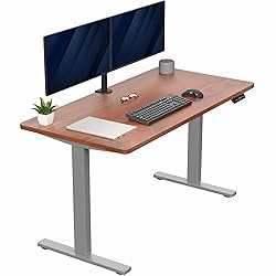 VIVO Electric 55 x 28 in Standing Desk, Memory