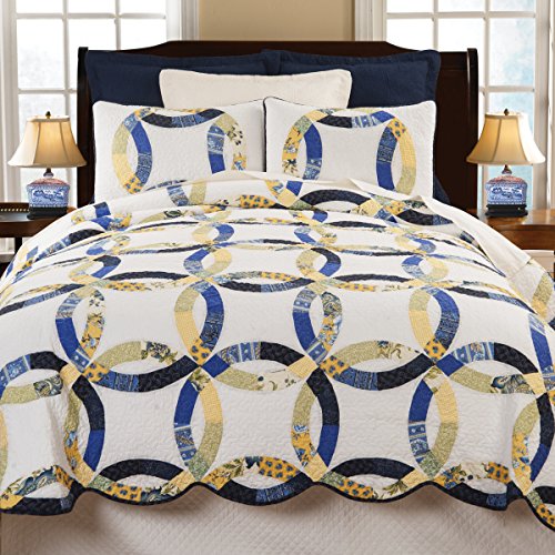 Crafty Decor with Wedding Ring Quilts To Have and To Hold