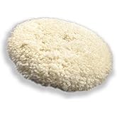 8" Double-Sided Medium-Grit Wool Polishing Pad - Deburring Technology​​, for Automotive Refinishing & High-Gloss Surfaces