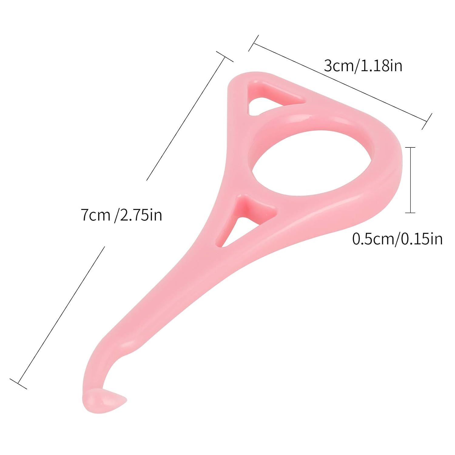 Clear aligner removal tool-invisible removable braces, invisible aligner remover-aligner remover-fixer remover (pink4 pieces) : Beauty