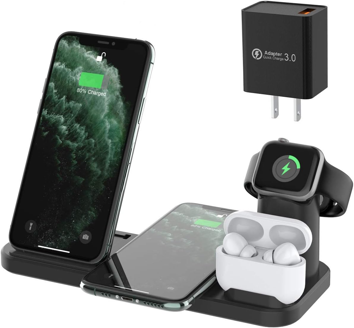 2 iphones 1 apple watch