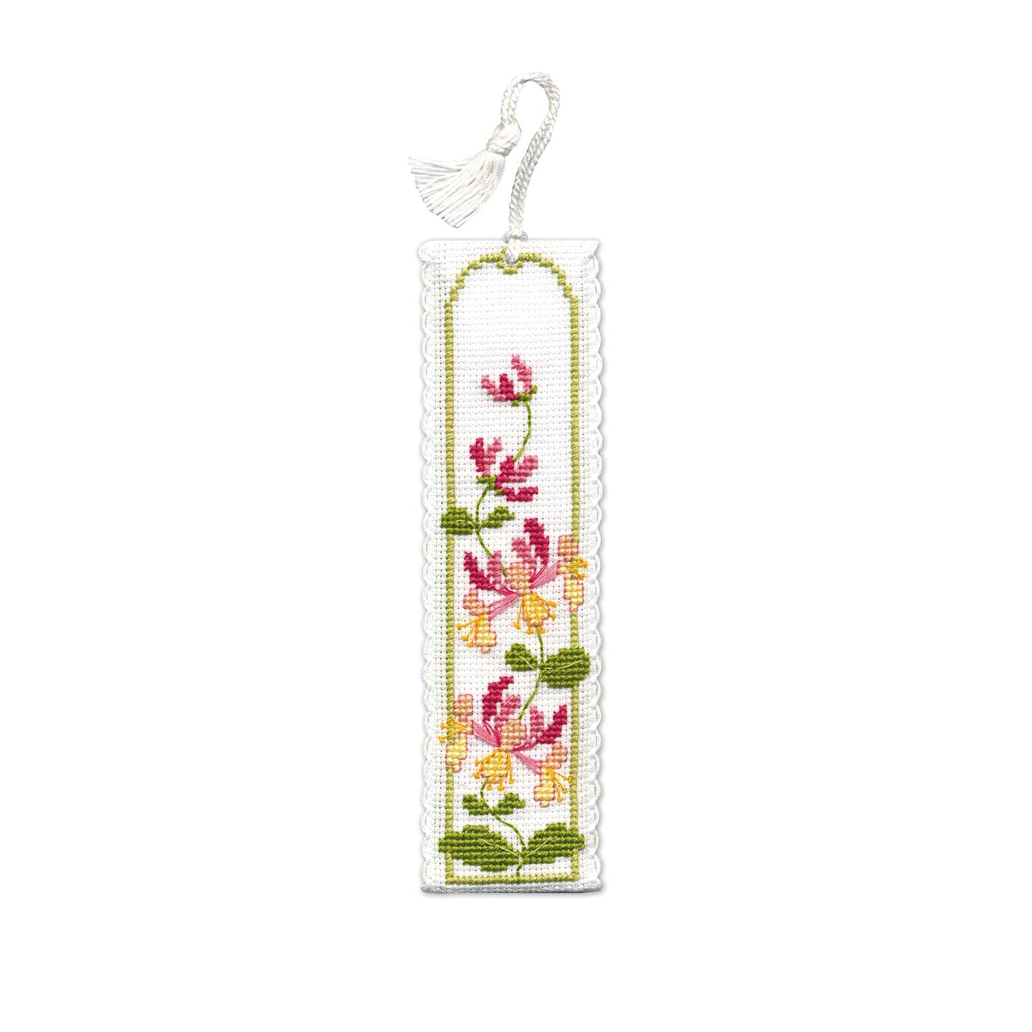 Textile Heritage Collection Cross Stitch Bookmark Kit - Honeysuckle