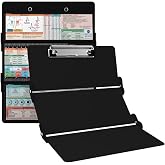 Whitecoat Clipboard&reg; Trifold - EMT Edition (Black, Trifold)