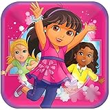 Amscan Dora and Friends Square Lunch Plates