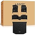 LASFIT Floor Mats & Trunk Mat for Jeep Grand Cherokee 2013 2014 2015 All Weather TPE Custom Fit Car Mats Floor Liners Cargo Liner Cargo Mat Black