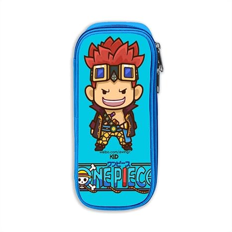 Amazon Co Jp Kellye One Piece ワンピース ペンケース 筆箱 ペンポーチ 大容量 ペンバッグ ツールバッグ 部品袋 化粧品バッグ 化粧ポーチ 高校生 男子 女子 おしゃれ かわいい 大容量 収納 小物入れ 中学生 小学生 シンプル オフィス用プレゼント ホーム キッチン