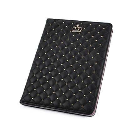 Tablet PC Hüllen Einfarbig Unifarben Kaiserkrone Inclusive Vintage Faux Leder Basic Hüllen