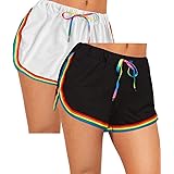 ZITY Women's Dolphin Running Yoga Gym Workout Sport Athletic Shorts