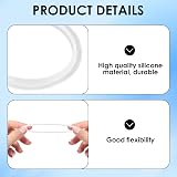 Fuitke 38mm Pop Up Sink Plug Rubber Seals 6pk O-Rings Gasket Washers Bath Drain view 3