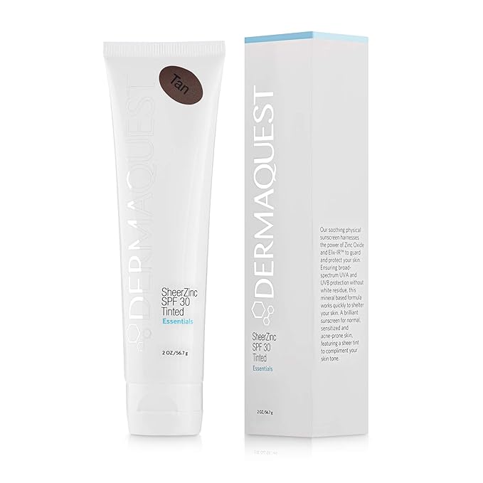dermaquest sheer zinc tinted