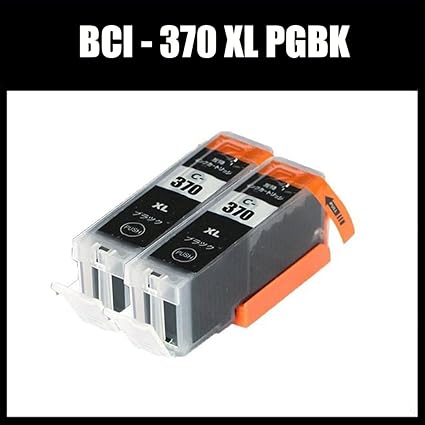 Amazon Work Partner i 370xlbk2p 顔料ブラック 2本 キャノン Canon 用互換インク プリンターインクカートリッジ Icチップ付 残量表示機能付 370xl Pixus Mg7730 Mg7730f Mg6930 Mg5730 Ts5030 Ts6030 Ts8030 Ts9030 Work Partner インクカートリッジ 通販