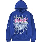 EMILYLE Unisex Hoodie Y2k Cobweb Spider Hoodie Graphic Sweatshirt Novelty Gift