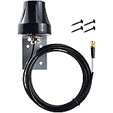 4G LTE Upgraded Outdoor Wall Mount Waterproof SMA Antenna-10ft Rugged Molded Cable for SPYPOINT Cell Link/Link Micro LTE/Moultrie XA-6000i / Muddy Manifest 2.0 Cellular Trail Camera,Kaunosta
