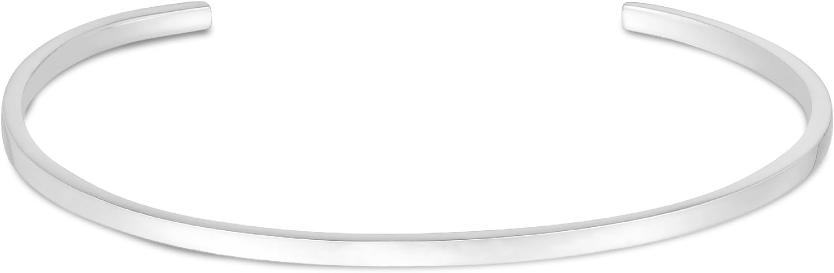 Arque Men's Small Skinny Sterling Silver Cuff