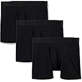 Amazon Essentials Men's Microfiber Boxer Shorts Underwear, Pack of 3