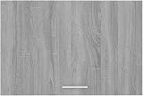 vidaXL Grey Sonoma Hanging Cabinet Engineered Wood 60x31x40 cm view 6