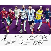 Amazon.com: Ikonic Fotohaus Cristiano Ronaldo Lionel Messi Neymar ...