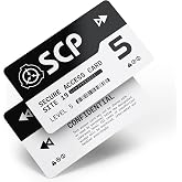 SCP Foundation Programmable NFC Secure Access Cards (Level 5, Black)