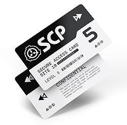 SCP Foundation Programmable NFC Secure Access Cards