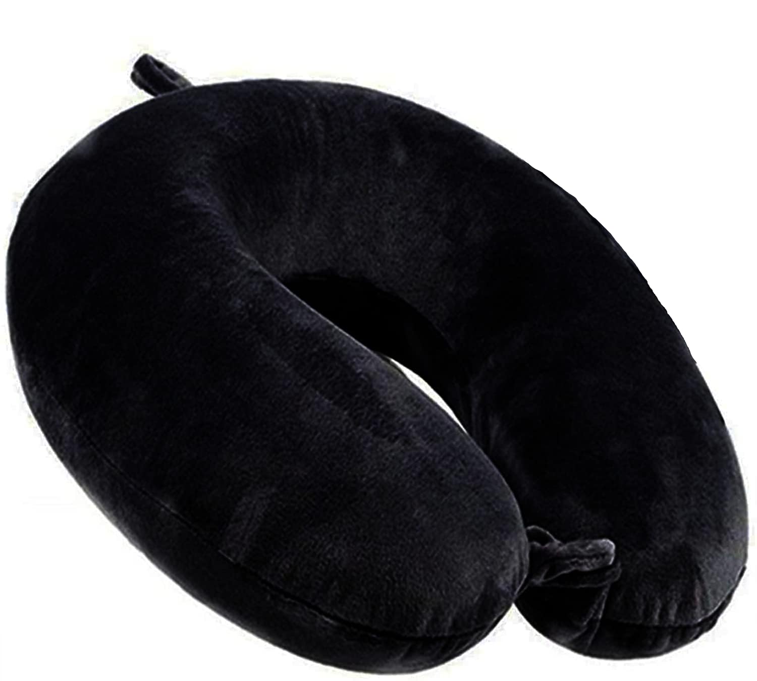 Photo 1 of GDEOUP Travel Pillow - Memory Foam Neck Pillow Support Pillow,Luxury Compact & Lightweight Quick Pack for Camping,Sleeping Rest Cushion (Black)