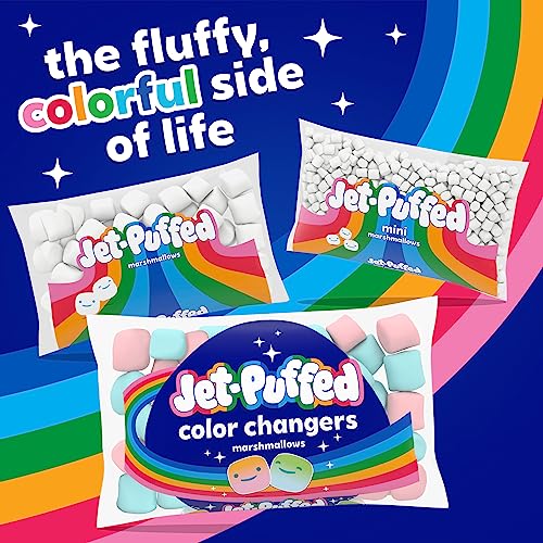 JET-PUFFED COLOR CHANGERS MARSHMALLOWS 12OZ BAG