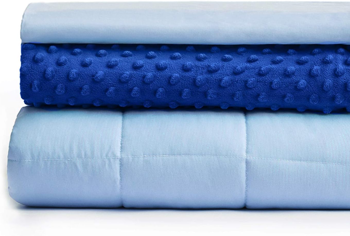 YnM Weighted Blanket and Duvet Covers — Hot and Cold Duvet Cover Set (3