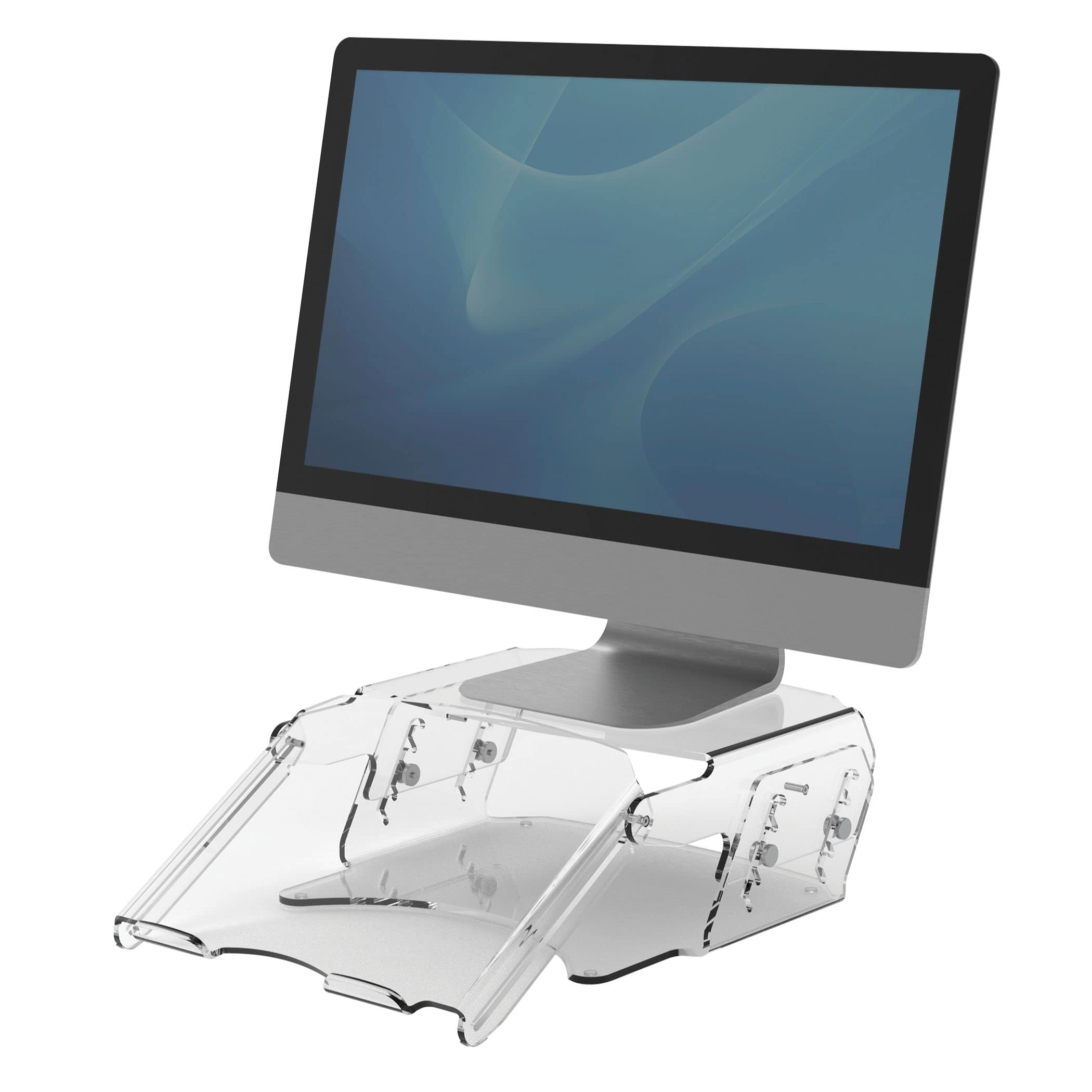 Fellowes Clarity Adjustable Monitor Stand with Document Support