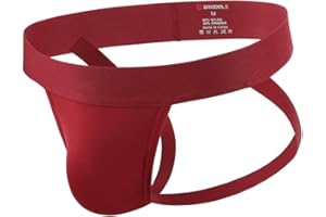 BRODDLE Men's Jockstrap Stretchy Nylon Pouch Workout Performance Athletic Supporters for Men