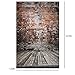 Mohoo 5x7FT Silk Brick Wall Photography Background Studio Photo Props Backdrop for Photo Studio Props 1.5x2.1m