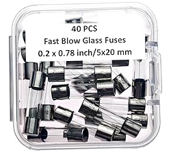2.5A, 2.5A Fuse, 2.5A250V, Fast Blow Glass Fuse 5