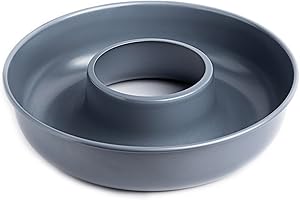 Fox Run French Savarin Cake Mold, Non-Stick Ring Cake Pan, 9.5"
